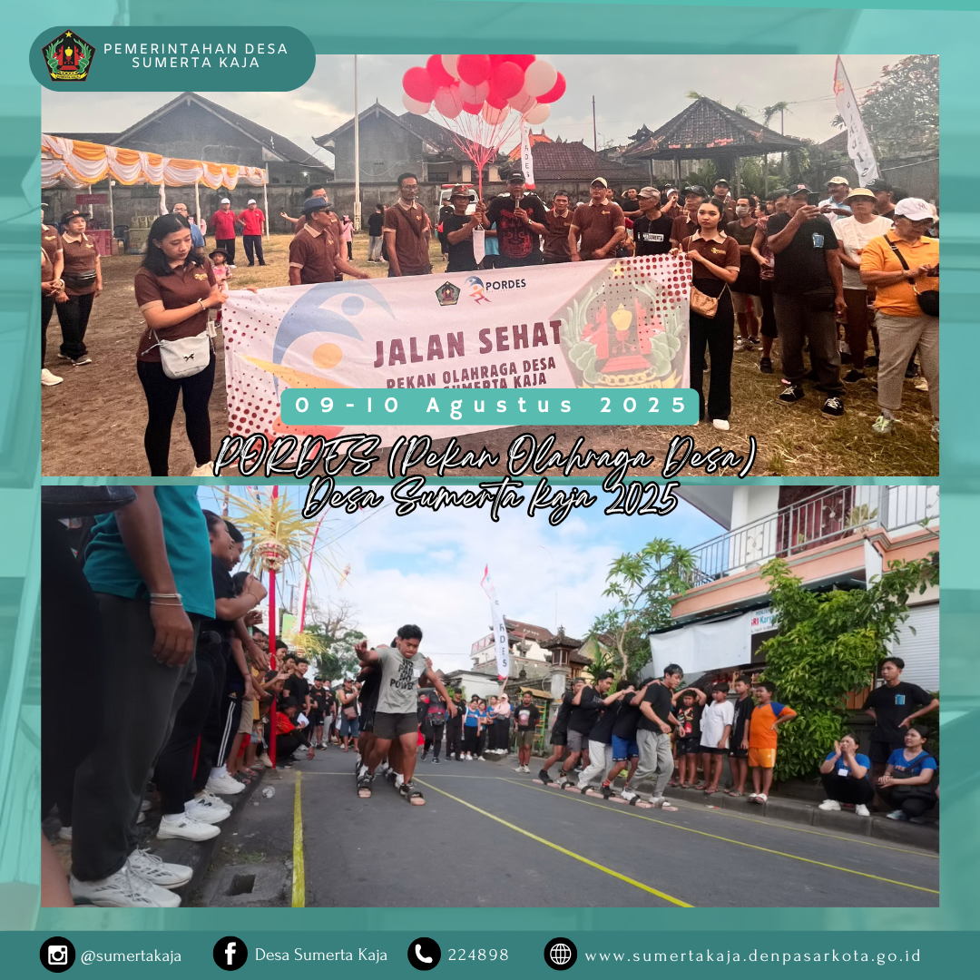 PORDES DESA SUMERTA KAJA TH.2025