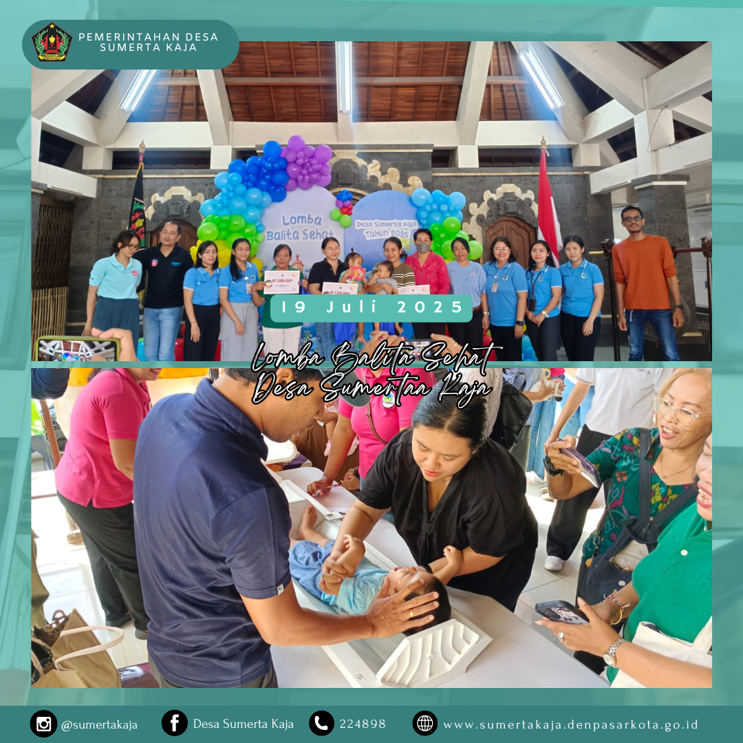 LOMBA BALITA SEHAT DESA SUMERTA KAJA TH.2025